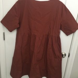 EARTHY TONED ZARA DRESS